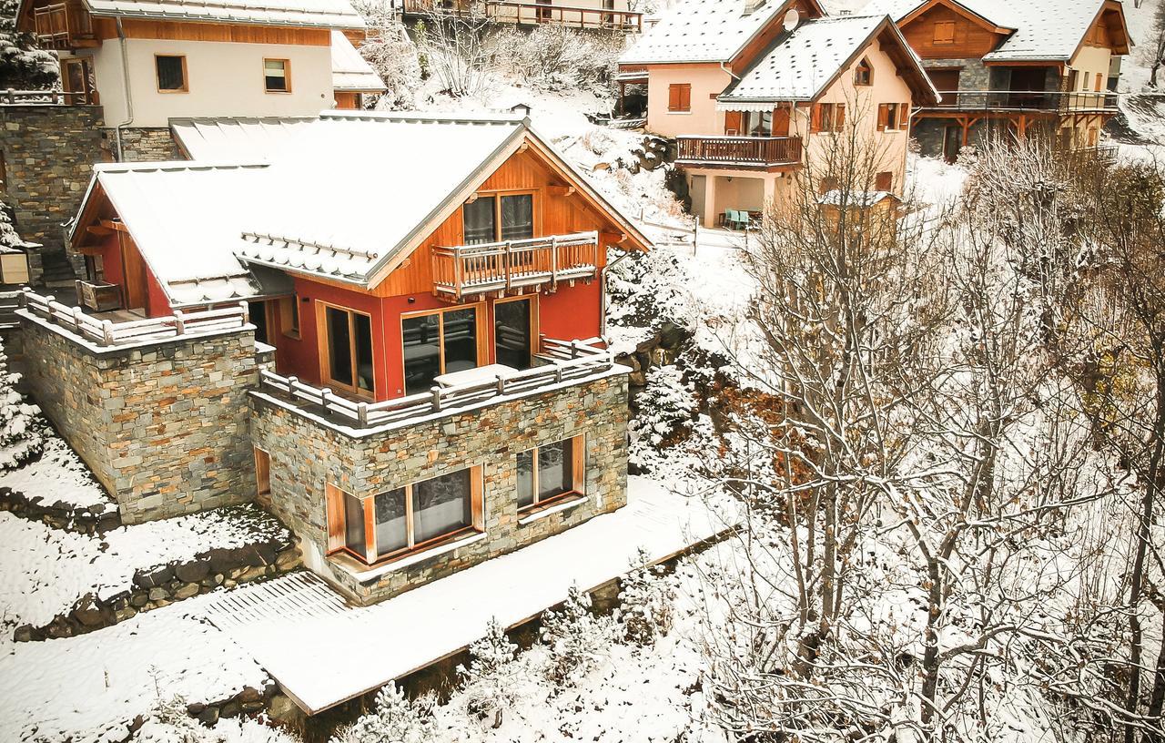Odalys Chalet Le Pure Altitude Villa Valloire Esterno foto